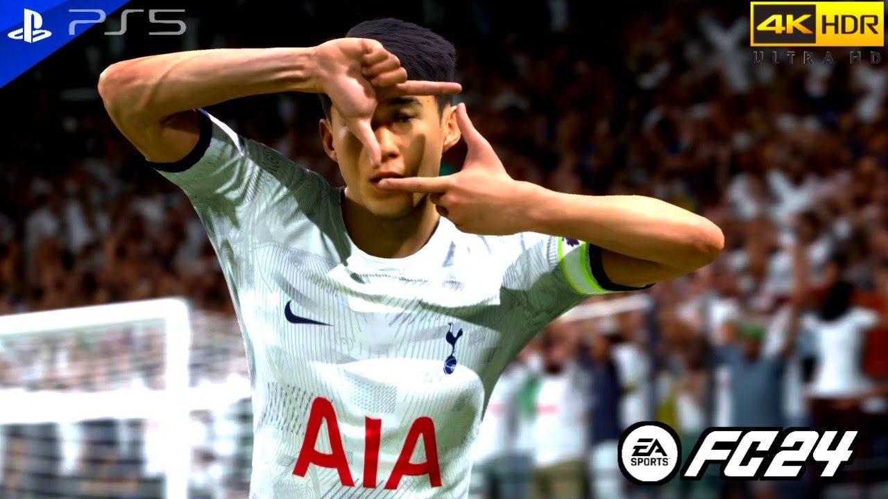 EA Sports FC 24 - Tottenham Hotspur Vs Manchester United | Premier League PS5 [4K 60FPS +HDR]
