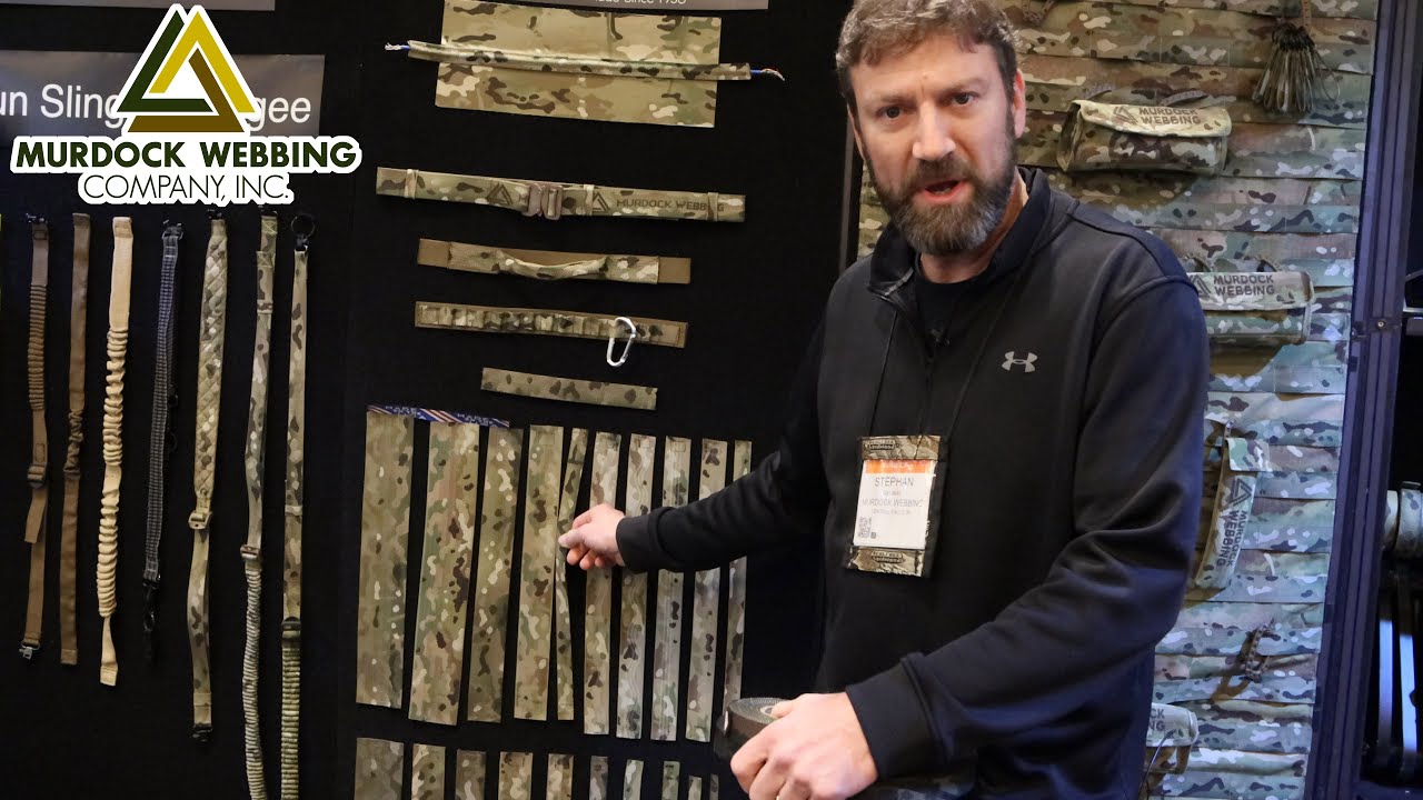 Murdock Webbing ShotShow 2020 - Tactical textiles