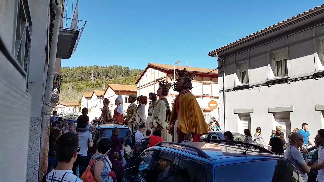 Atarrabiako Herraldoiak - Gigantes de Villava. Jaiak 2017.
