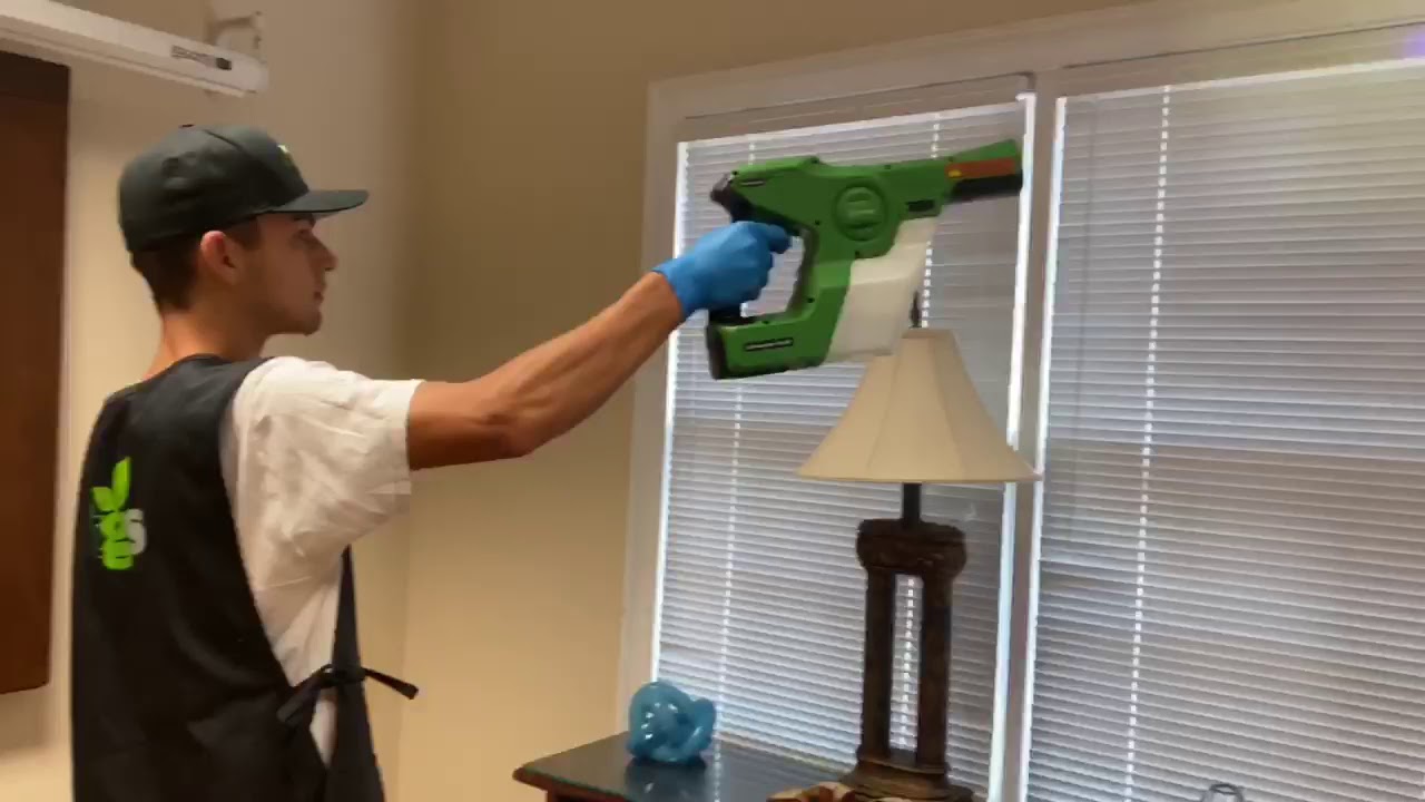 Atlanta Commercial Cleaning Service- COVID-19 Disinfection with Electrostatic Sprayers
