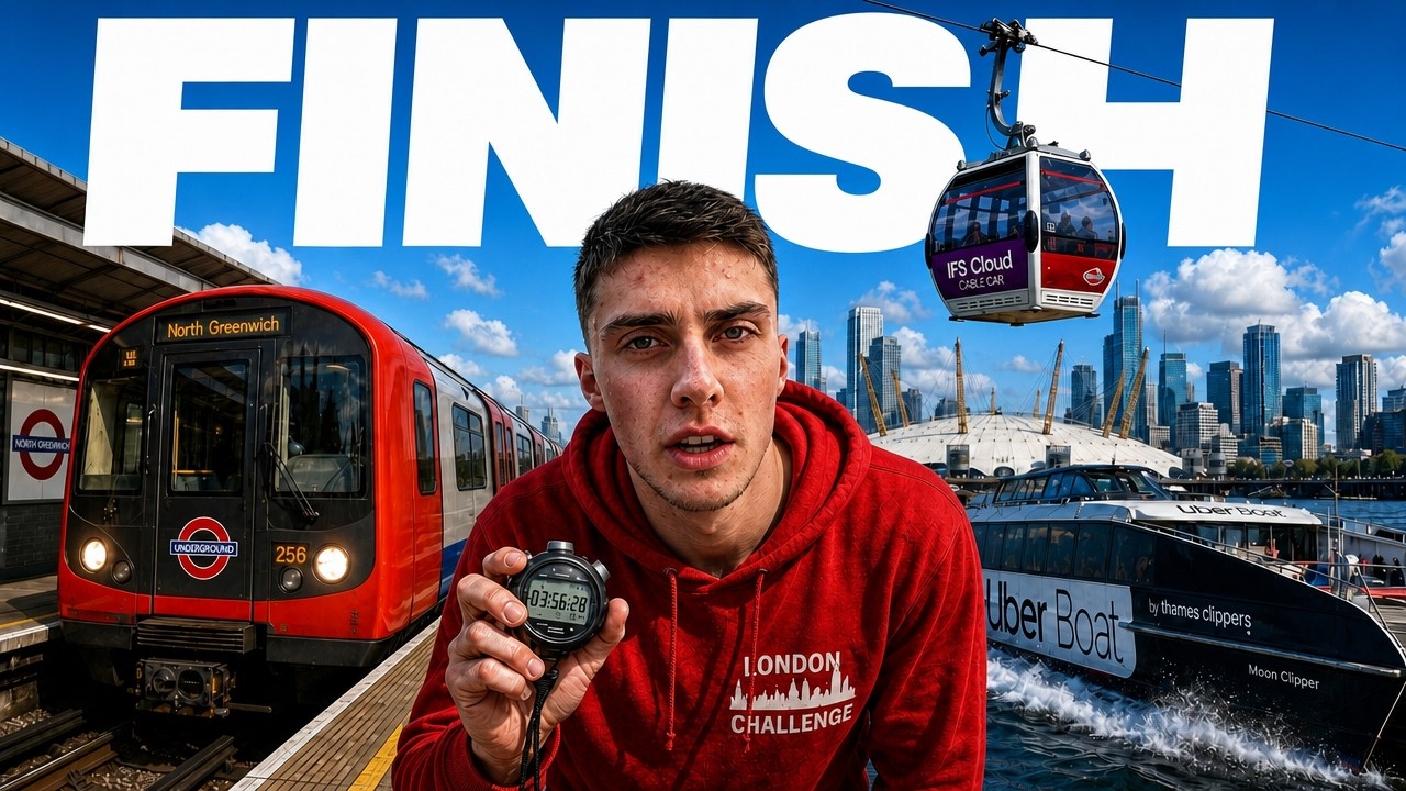All Transport Modes In 4 Hours (London)