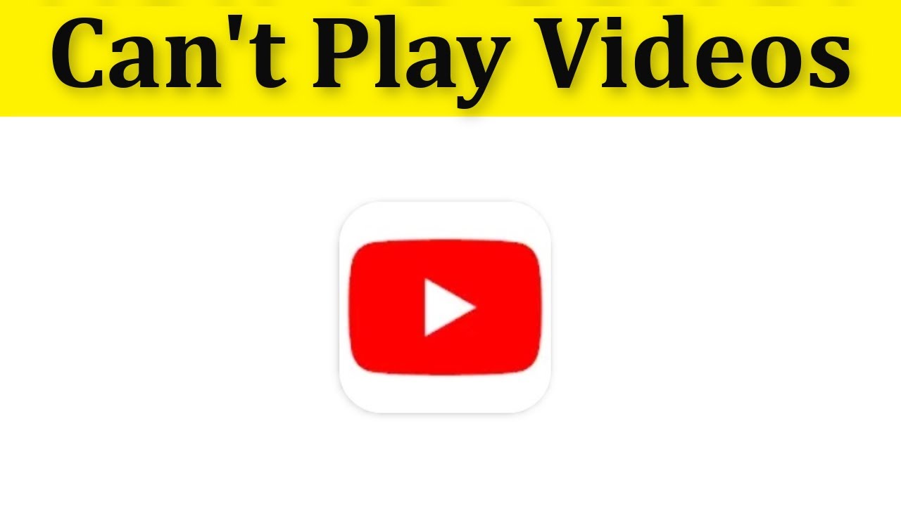 How To Fix Can't Play Videos On Youtube Android & Ios - Youtube Videos Not Playing Problem - Fix
