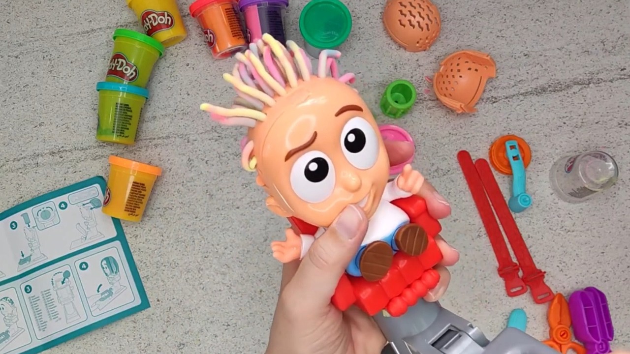 40 Minutes Satisfying Viral with Unboxing Play Doh Crazy Cuts Stylist Miniature Dough ASMR