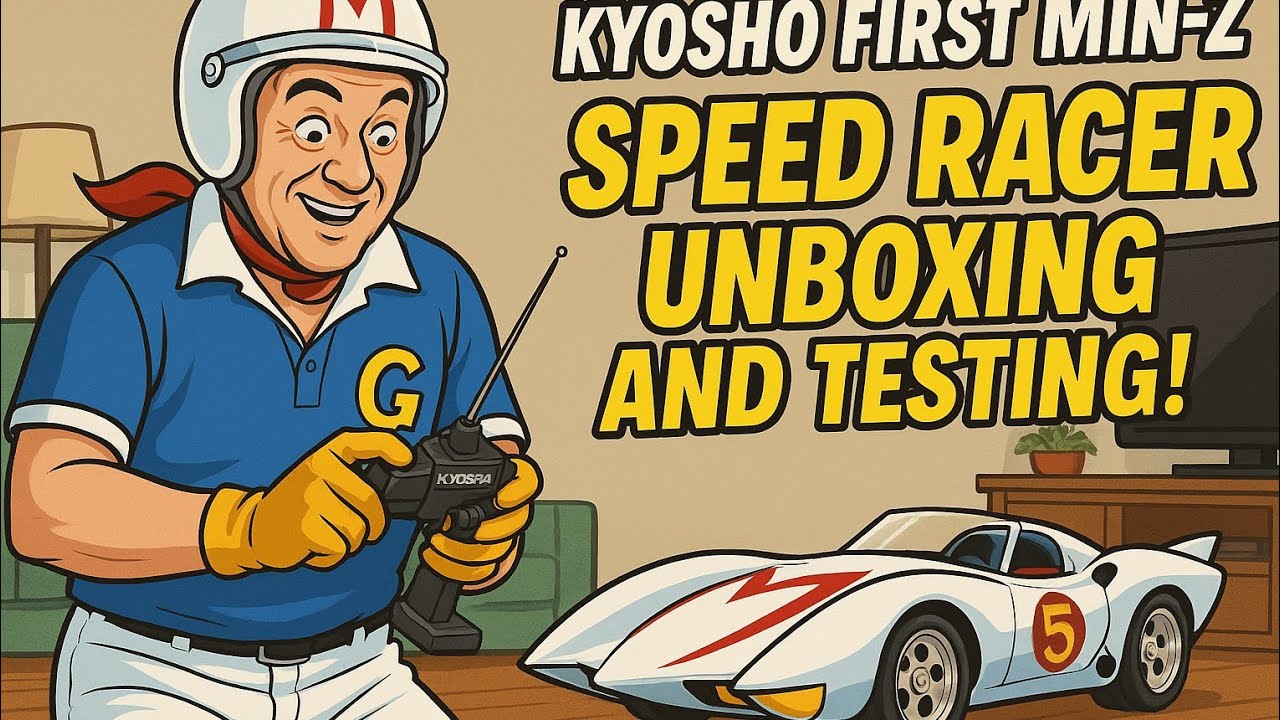 Nostalgia Time! Kyosho First Mini Z The Speed Racer unboxed and tested!