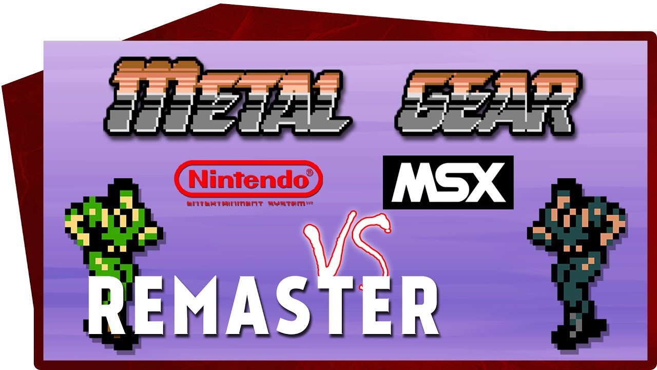 Metal Gear: NES vs MSX | LittleGadget Remastered