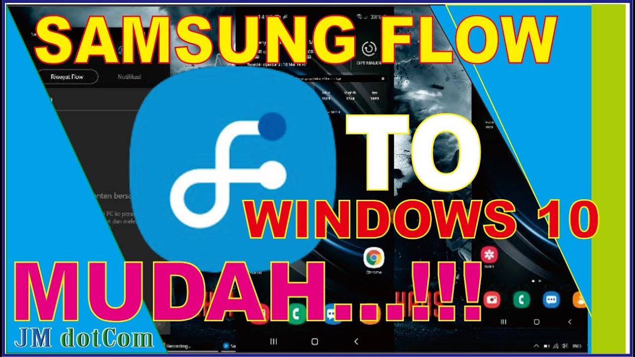 # 62 How to Use Samsung Flow and Connect To Latest Windows 10 2021