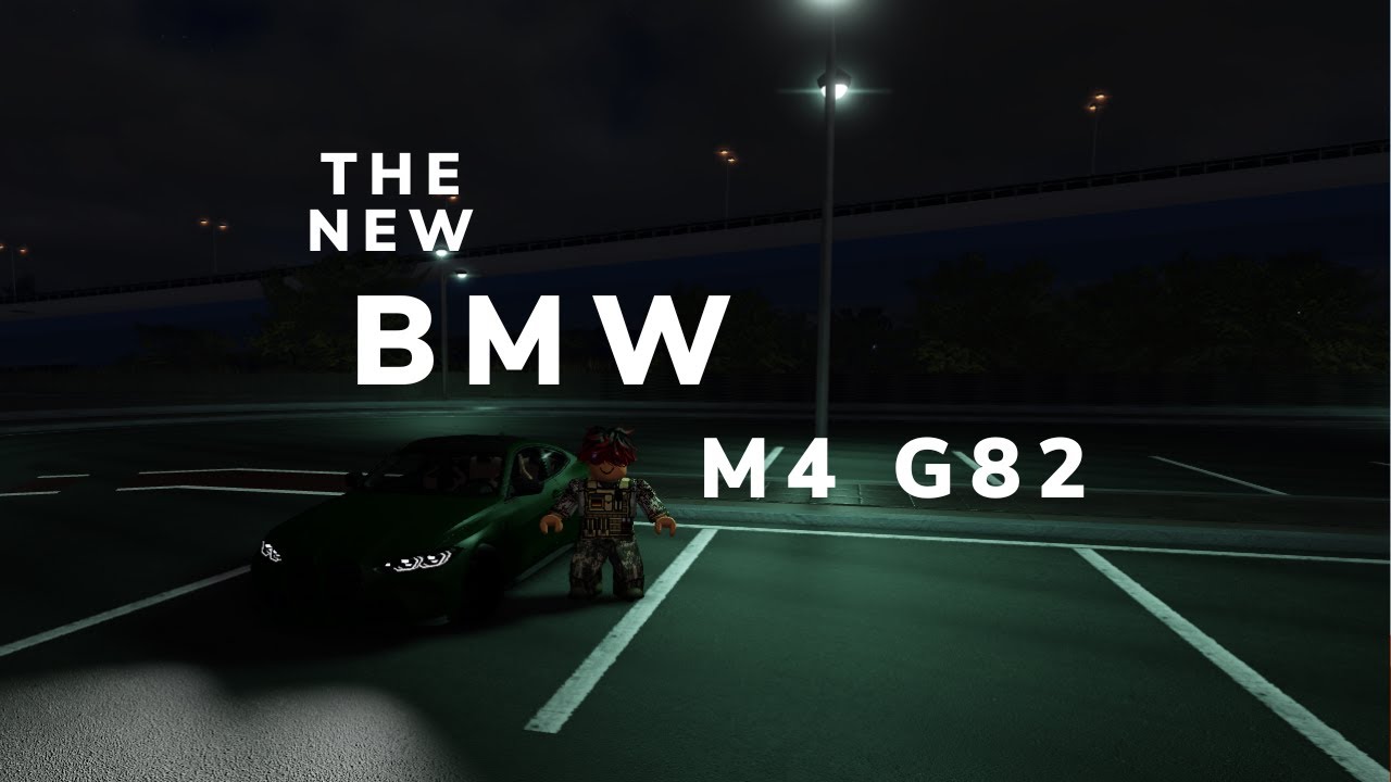 The new BMW M4 G82 | Midnight Chaserss roblox | MAXIMUM GRAPHICS