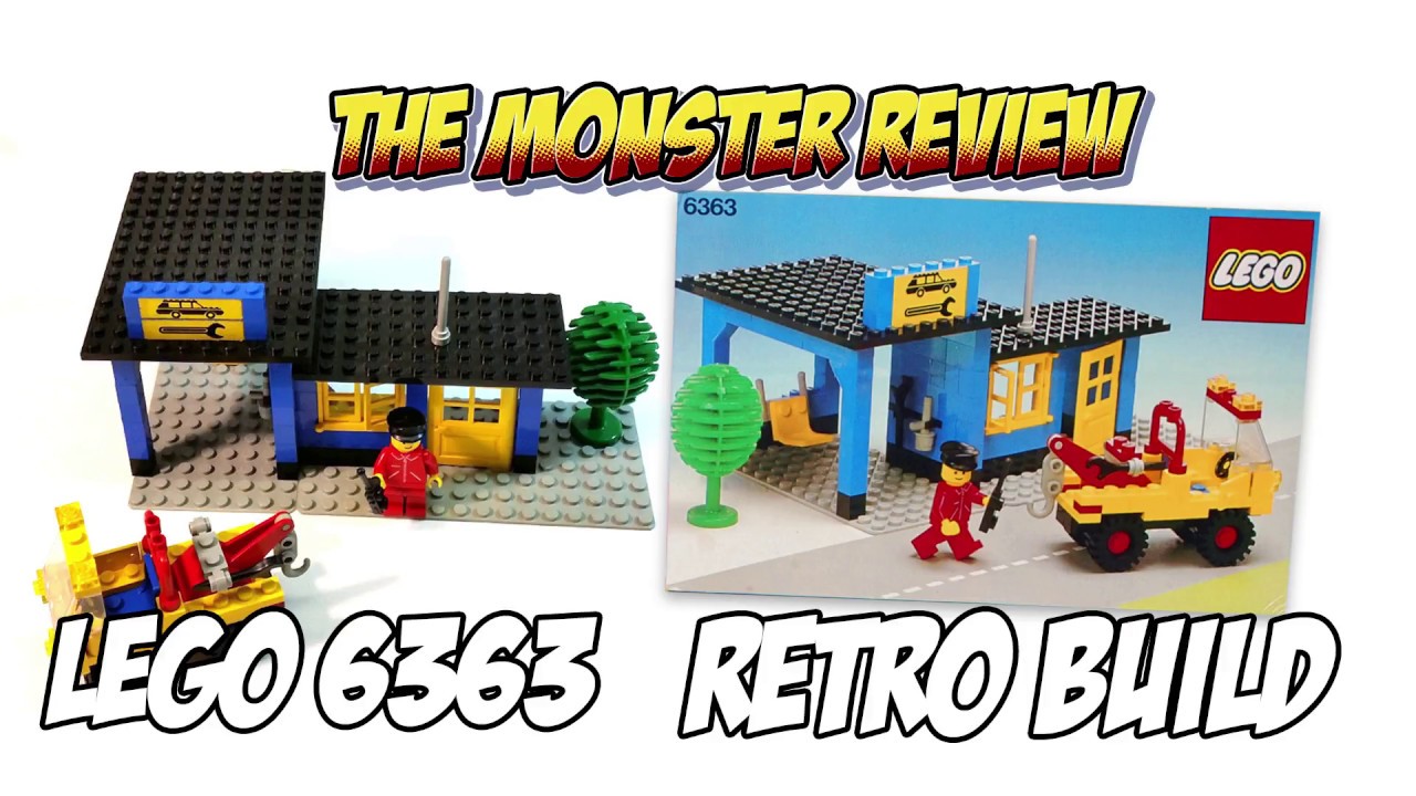 Lego 6363 Classic Town Service Station - Retro Speed Build