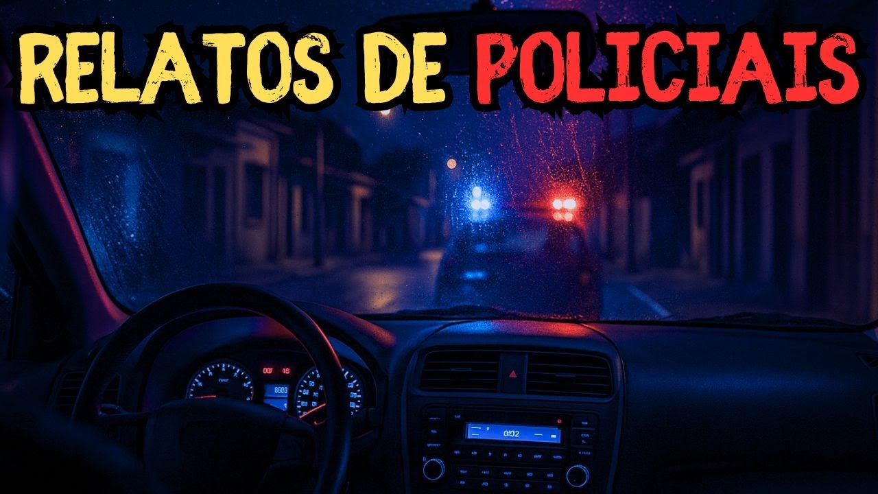 4 RELATOS SOBRENATURAIS DE POLICIAIS - História de terror