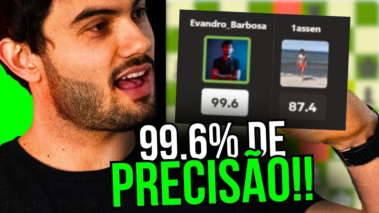 A partida MAIS PRECISA DA MINHA VIDA??? Em busca do top3 mundial no chess.com
