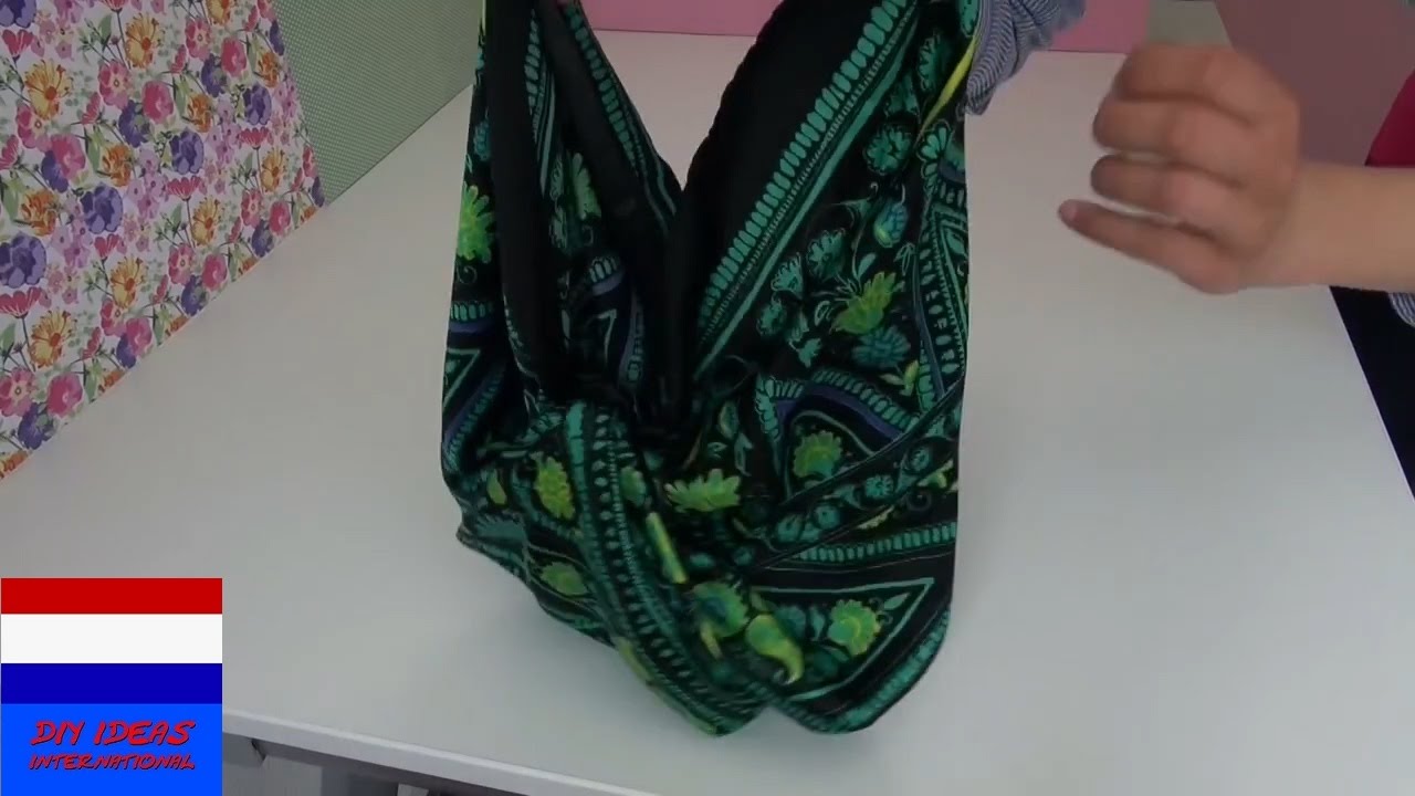 DIY tas zonder naaien! Tas maken zonder naaimachine. Tas zonder naden. DIY tas