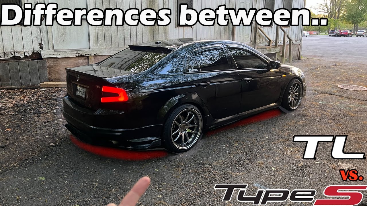 THE DIFFERENCES BETWEEN THE ACURA TL TYPE-S & BASE MODEL | DrivenCars