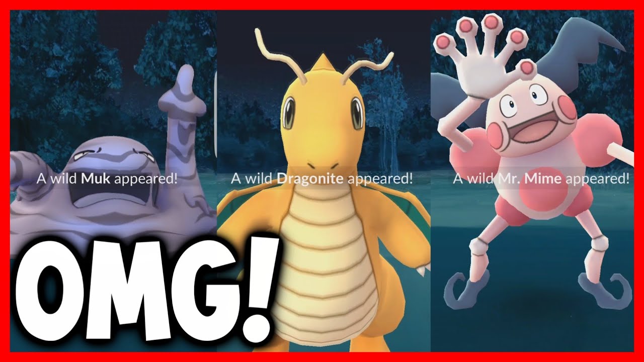 Super Rare 2016 Pokémon GO Spawns!