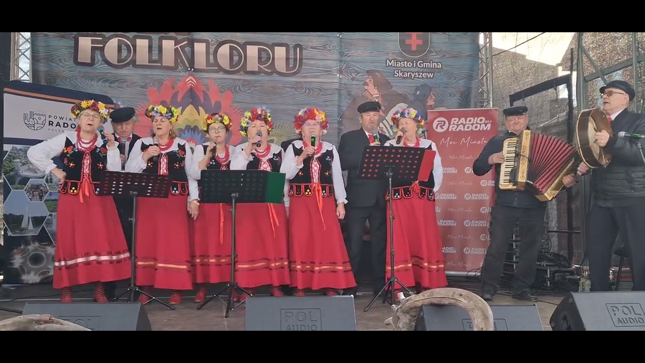 23.02.2026r. Zespół Ludowy Czerwona Jarzębina ma Estradzie Folkloru w Skaryszewie