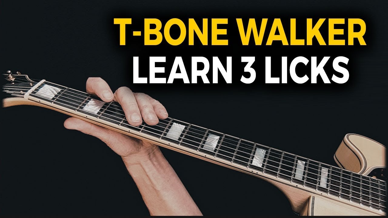 T-Bone Walker Licks — Blues in G