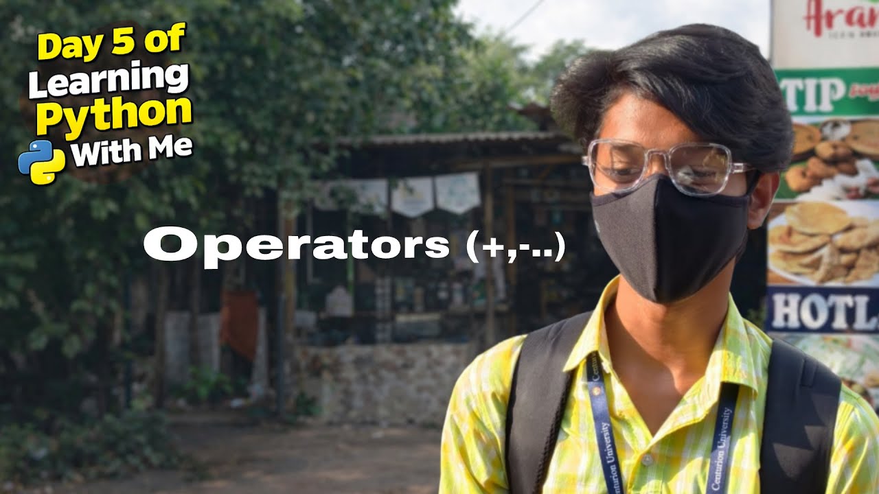 Day 5 of Learning Python With Me — Operators