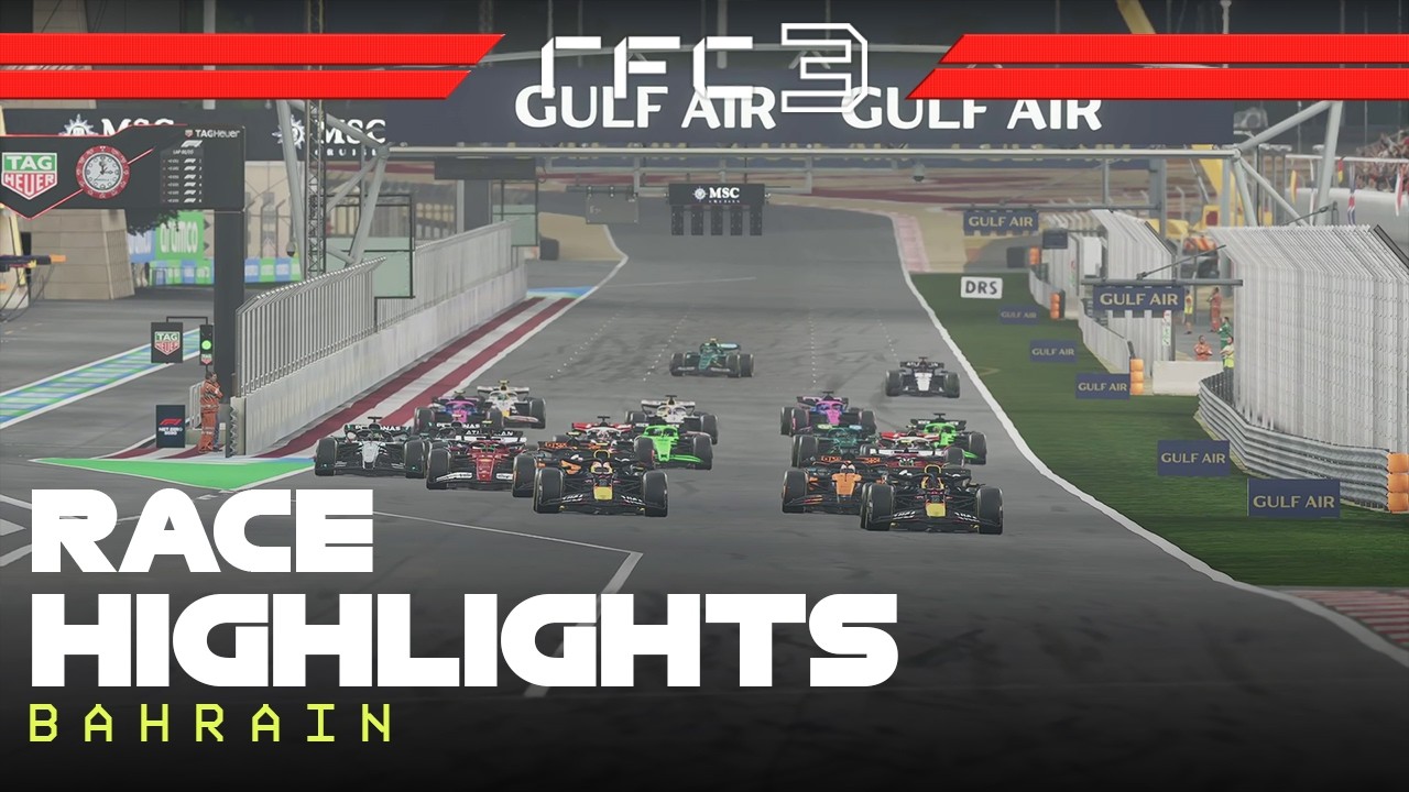Race Highlights | RFC3 Season 8 Round 1 Bahrain