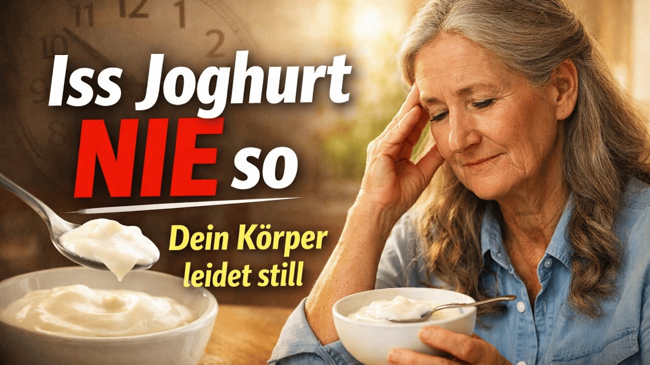 Niemals Joghurt so essen – besonders ab 50 | Barbara O’neill
