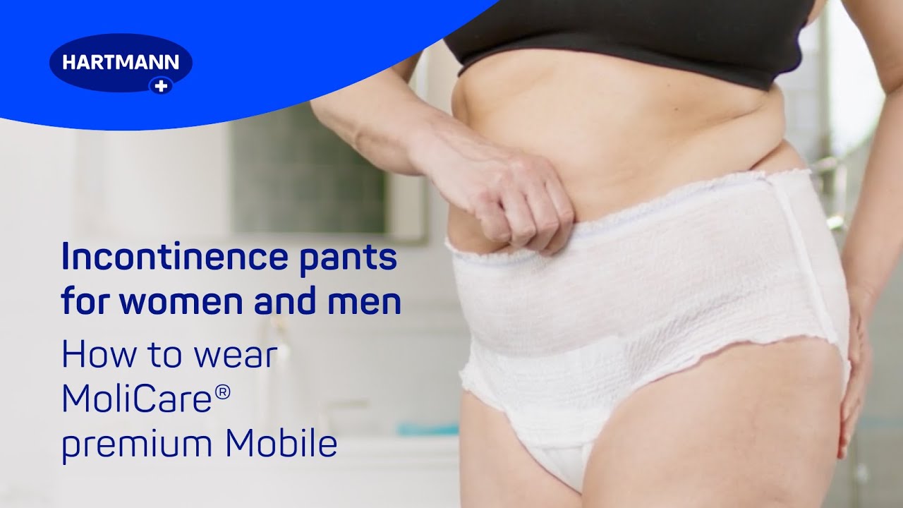 How to use adult incontinence pants | MoliCare® premium Mobile