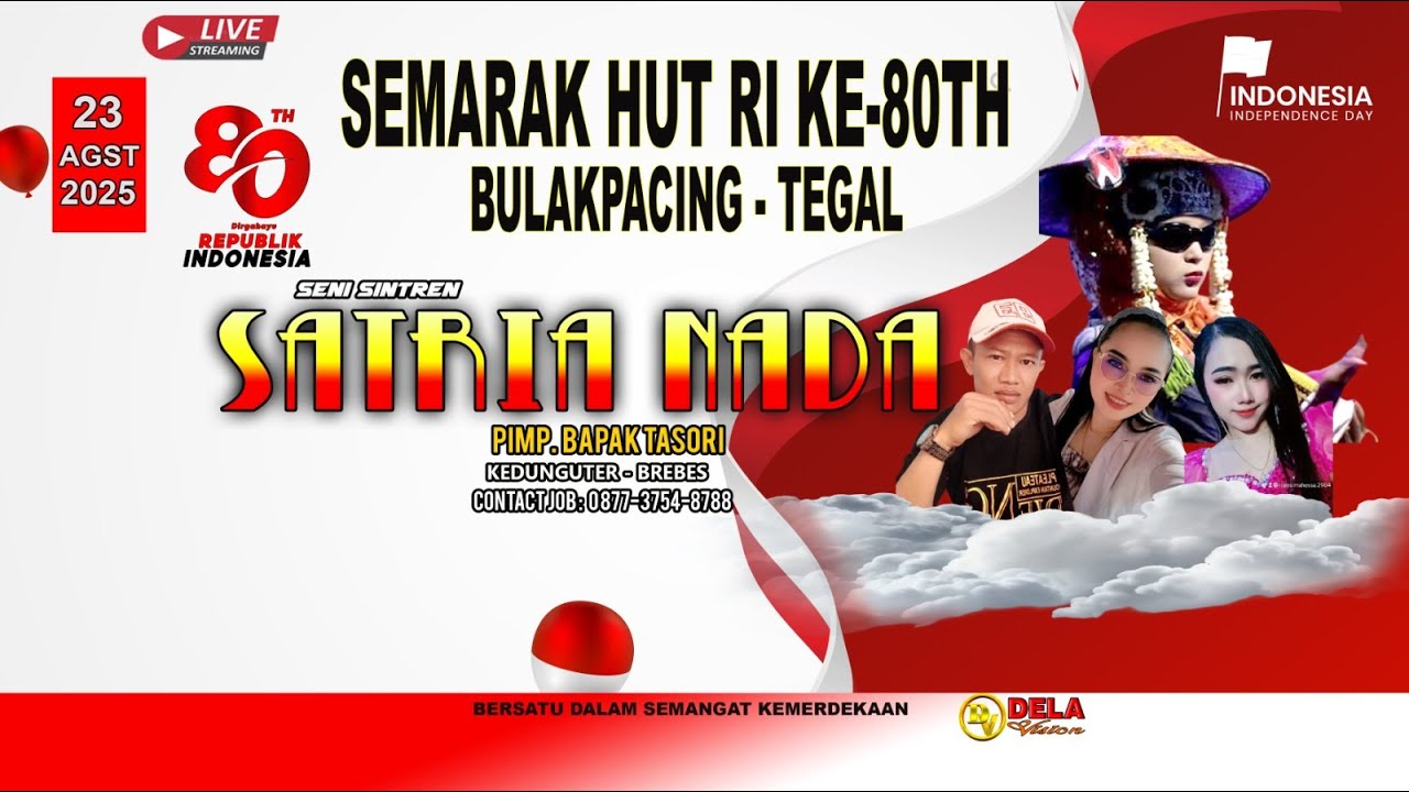 LIVE STREAMING SINTREN SATRIA NADA // LIVE DS. BULAKPANCING - TEGAL   SABTU, 23 AGST 2025