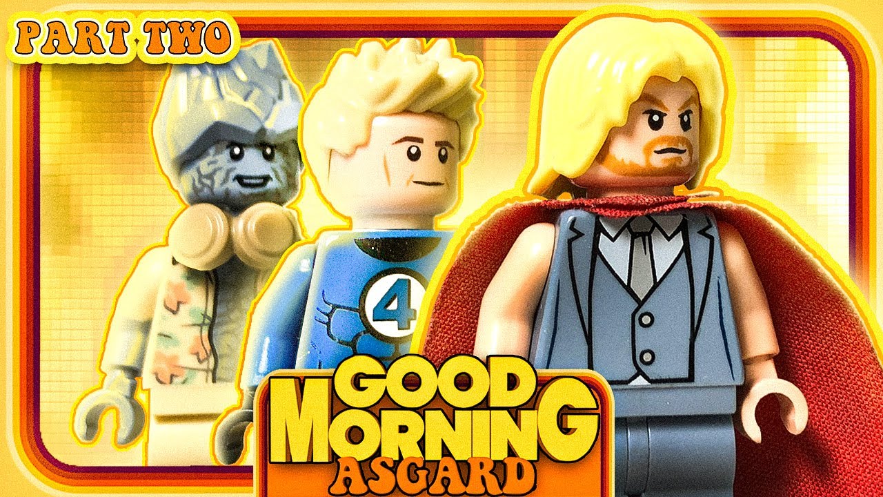 If Lego Thor Hosted a Morning Show • PART TWO (Stop-Motion)