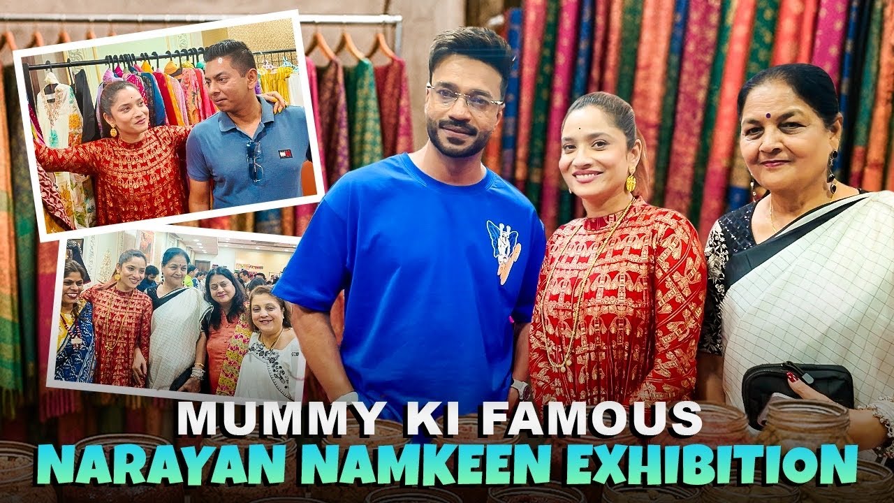 Mummy Ki Narayan Namkeen Ka Full Exhibition Tour! ​⁠@Ankita.LokhandeJain