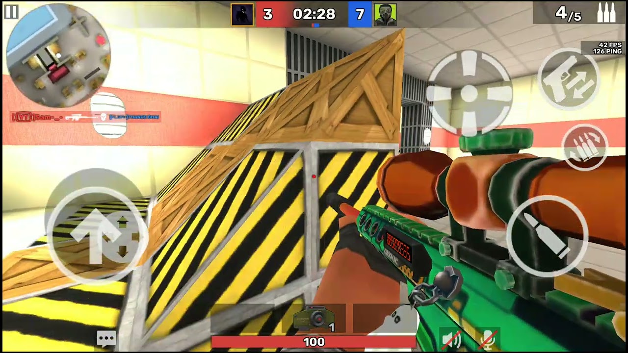 1VS1 GAME PLAY VIP FRIEND #SNIPER BATTLE #kuboom #enjoy 