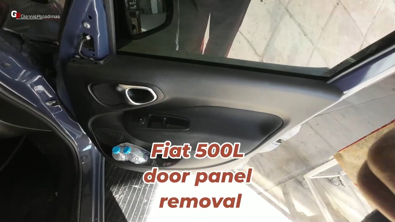 Fiat 500L  door panel removal
