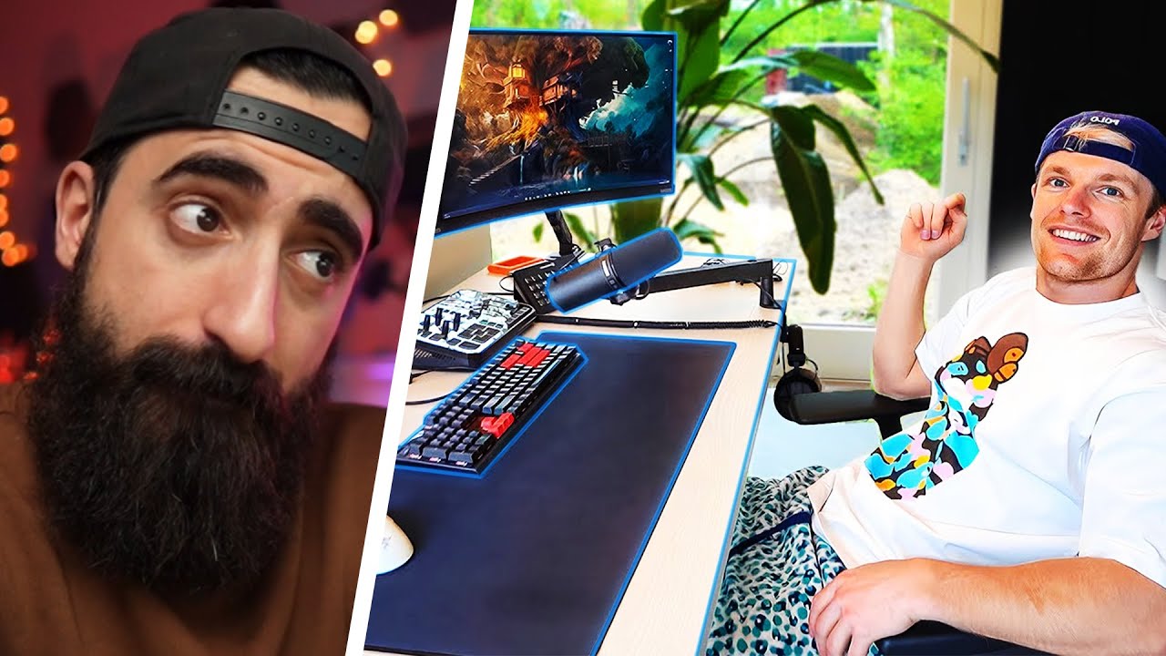 I'm responding (honestly) to Enzo Knol's GAMING SETUP...