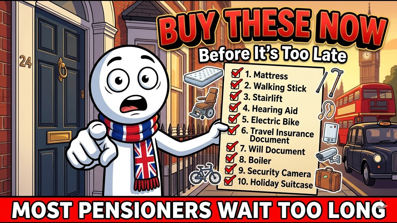 Buy These 10 Things Before It's Too Late (Most UK Pensioners Wait Too Long!)