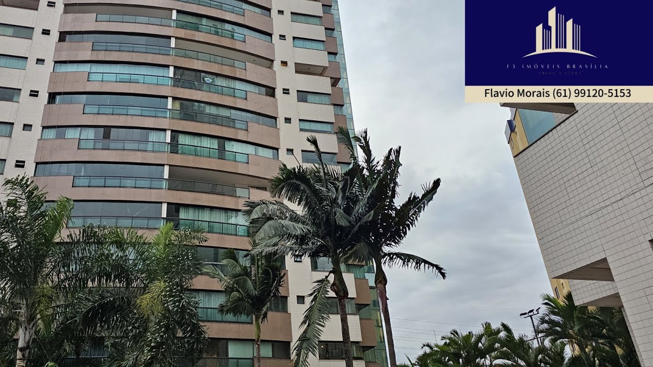 APARTAMENTO 235 M2 4 QUARTOS REFORMADO ANDAR ALTO VAZADO NASCENTE DENTRO DE QUADRA ÁGUAS CLARAS-DF 