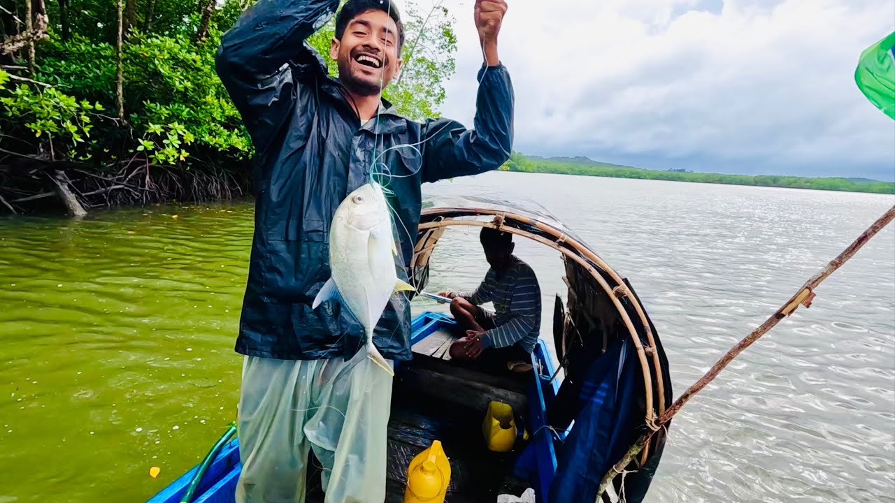 আজ Cyclone এর ভিতরে গিয়ে মাছ ধরলাম @ANDAMAN_HUNTERS 