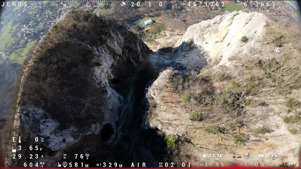 Drone FPV - Saleve Dives & Paragliding Chasing #1