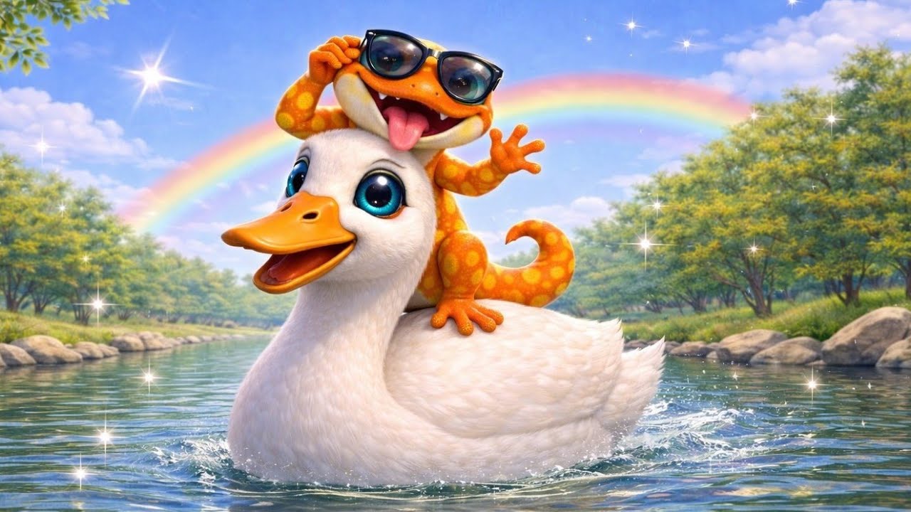 CICAK🦎-  Potong Bebek Angsa🦆 -  Pelangi🌈 | Lagu Anak Indonesia Populer