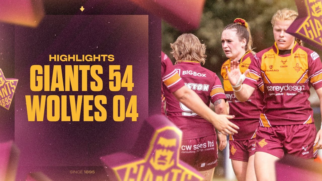 Highlights | Giants Women vs Warrington Wolves Women | 2025