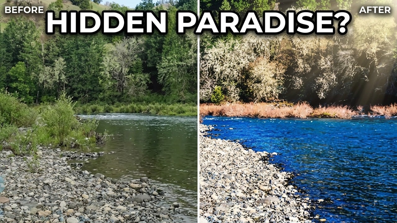 Blue Water Paradise | Untouched Nature Scenery ASMR