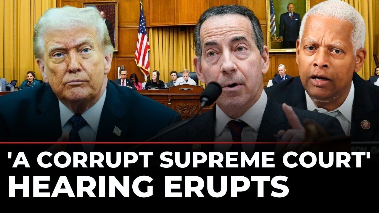 US Congress LIVE: 'In The Gutter' Lawmakers Explode Over Trump's Corruption & Judiciary Takeover