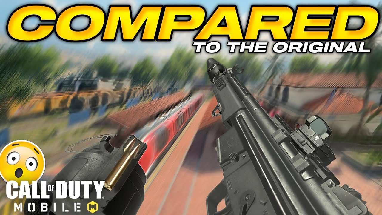 CODM Test Server | Lachmann 556 Compared to Original MW2 + Battlefield Reinforcements Chip Trial