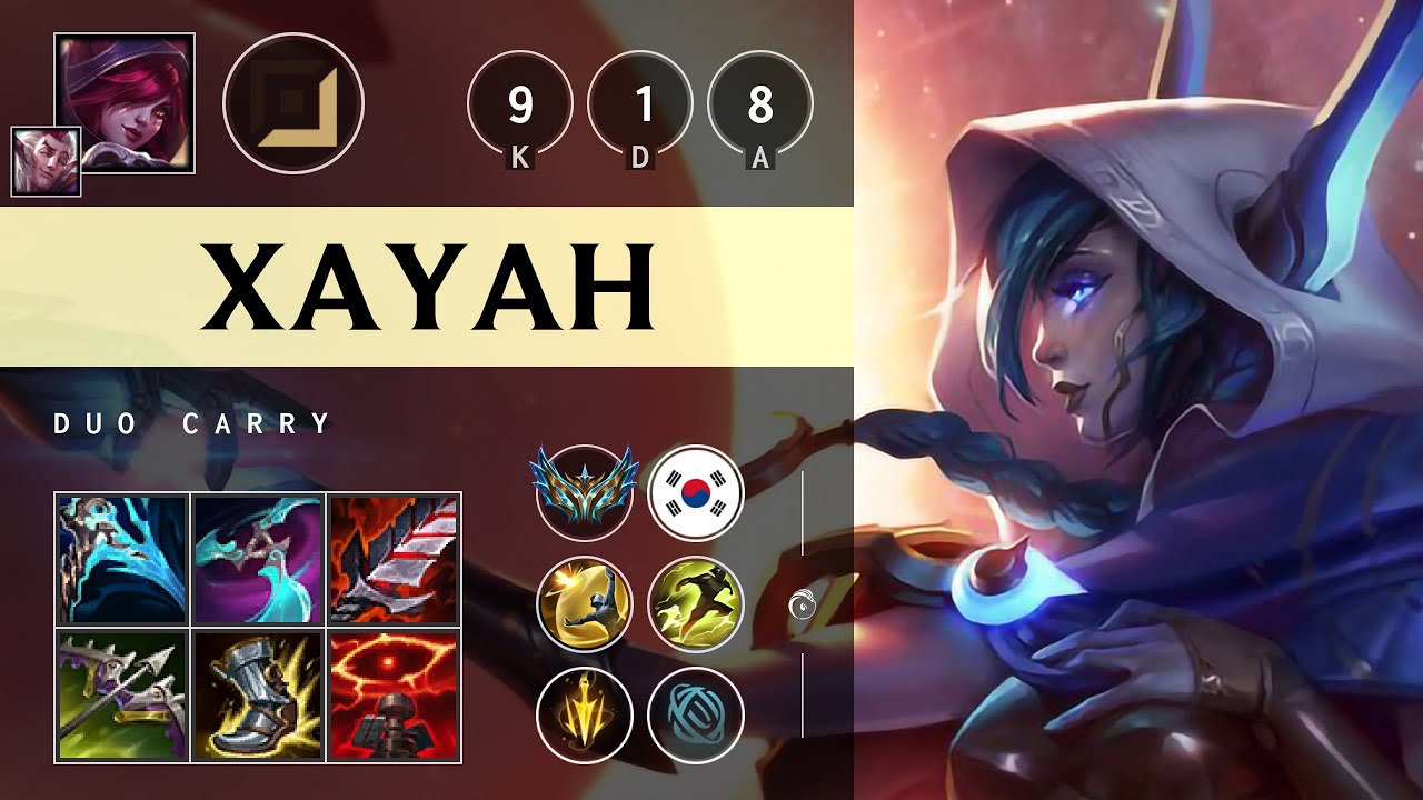 Xayah ADC vs Corki - KR Challenger Patch 25.05