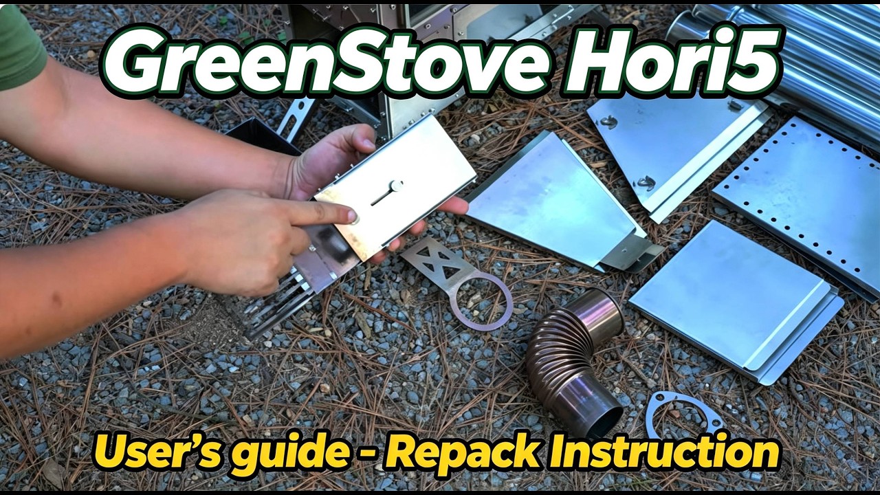 GreenStove Hori5 User's guide - Repack Instruction