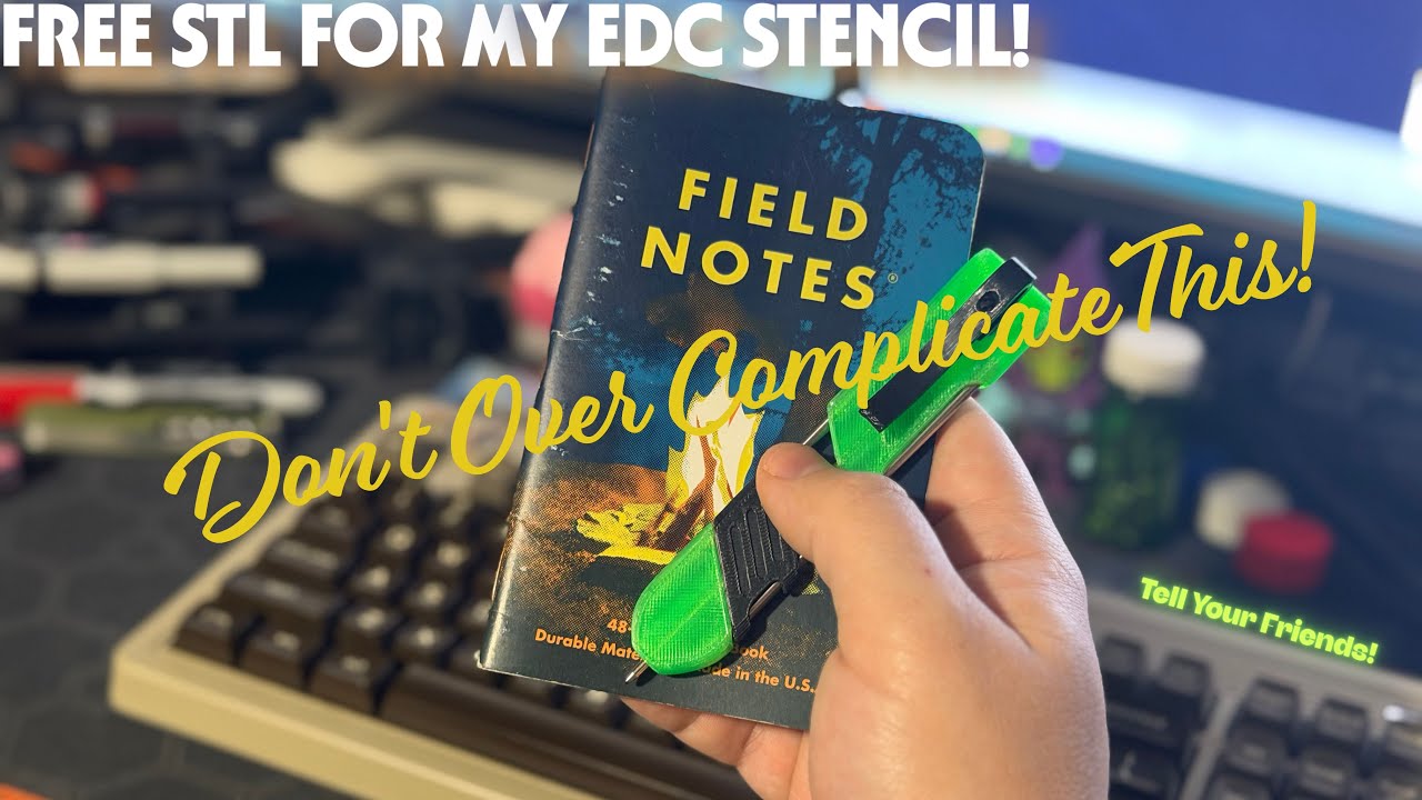 Ведение журнала EDC с полевыми заметками + бессвязные размышления