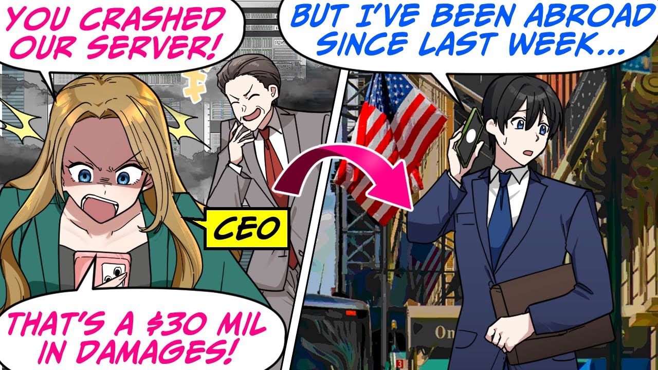 The CEO Called Me, Asking $30 Million for Damages, But I Was on an Overseas Trip…[RomCom Manga Dub]