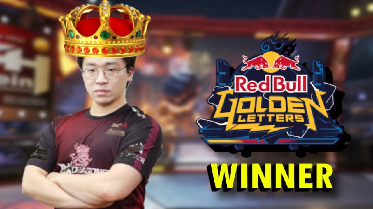 Red Bull Golden Letters New Champion