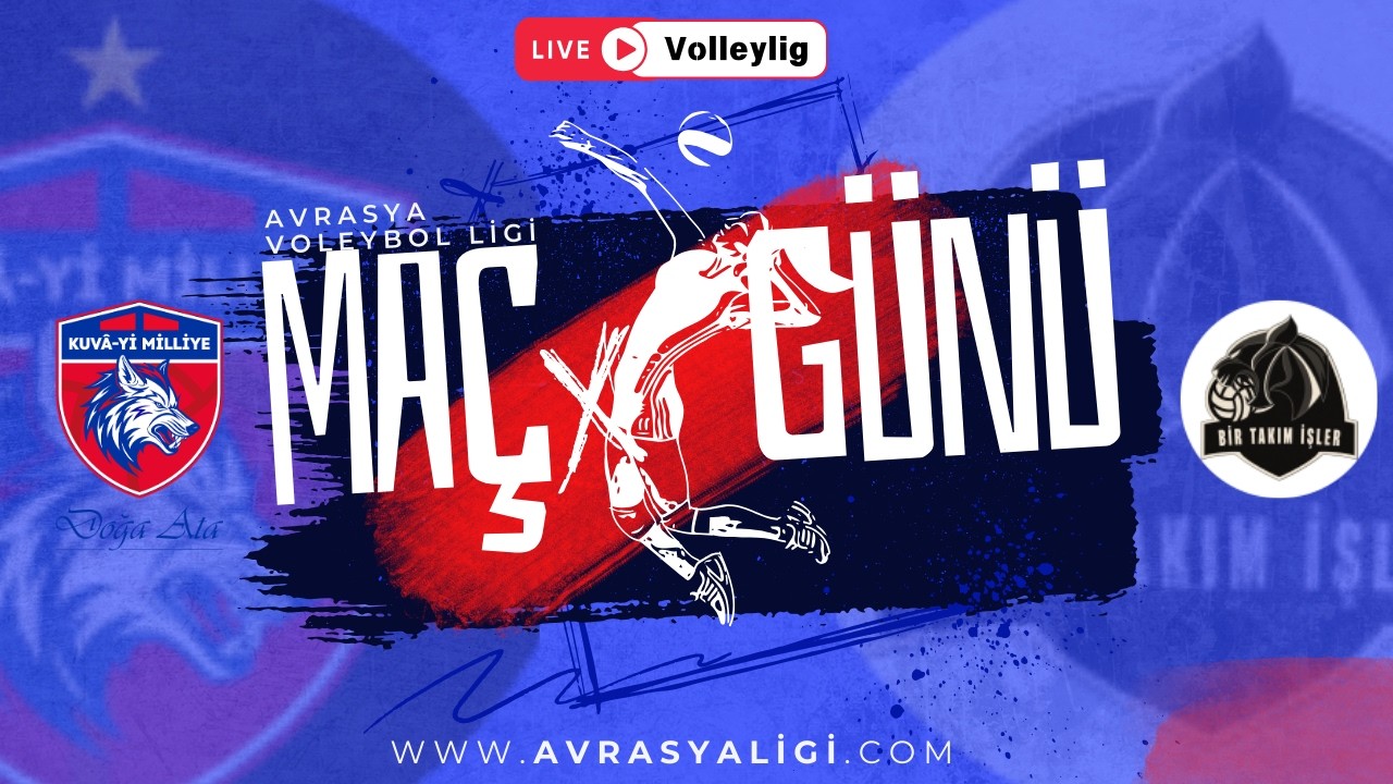Kuva-yi Milliye Doğa Ata VT - Bir Takım İşler VT | Avrasya AVL Volley / FİNAL