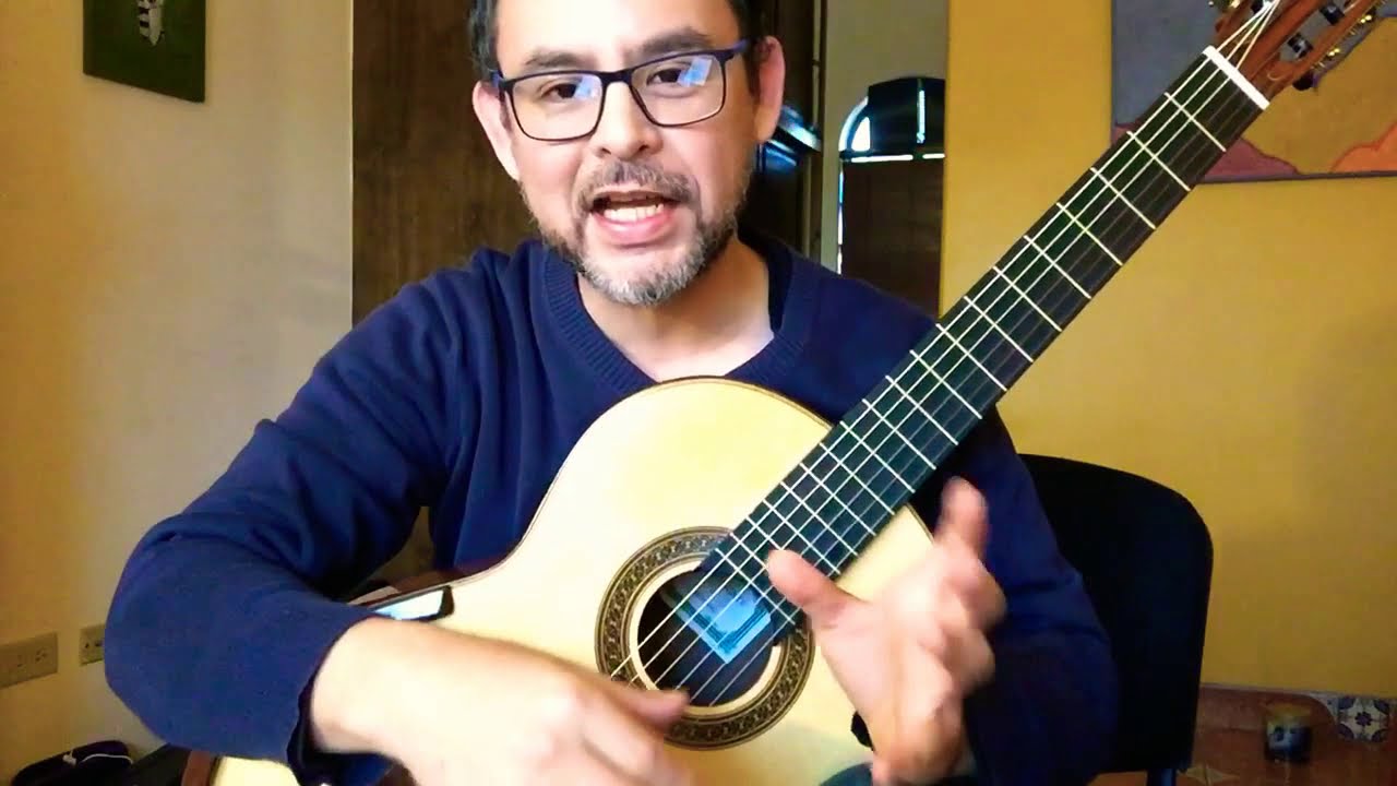 Serenata Española Malats Tutorial Classical Guitar no 1