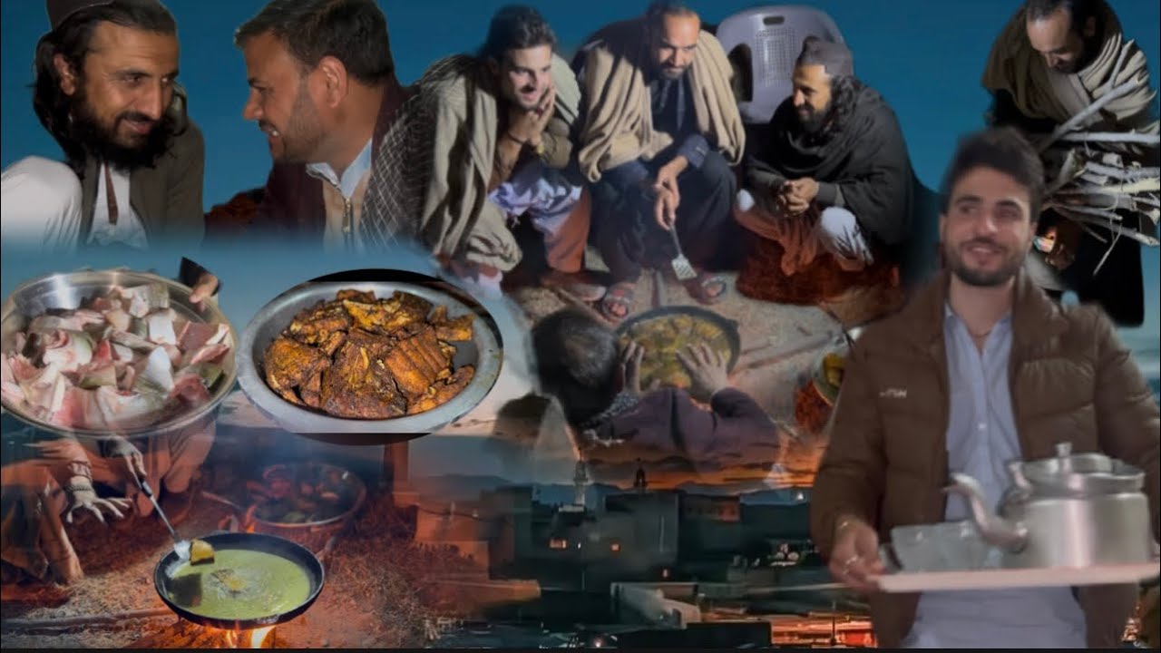 Spring wither of Parachinar with fantastic foods🤪😁/fish/rise /green tea/with friends/❤️🫶🏻
