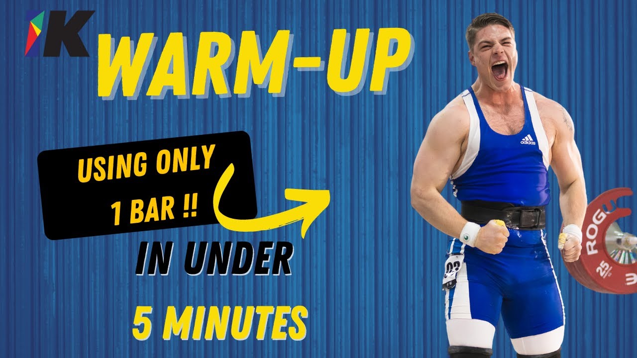 How to Warm-Up for Olympic Lifting || Best Olympic Lifting Warm-up