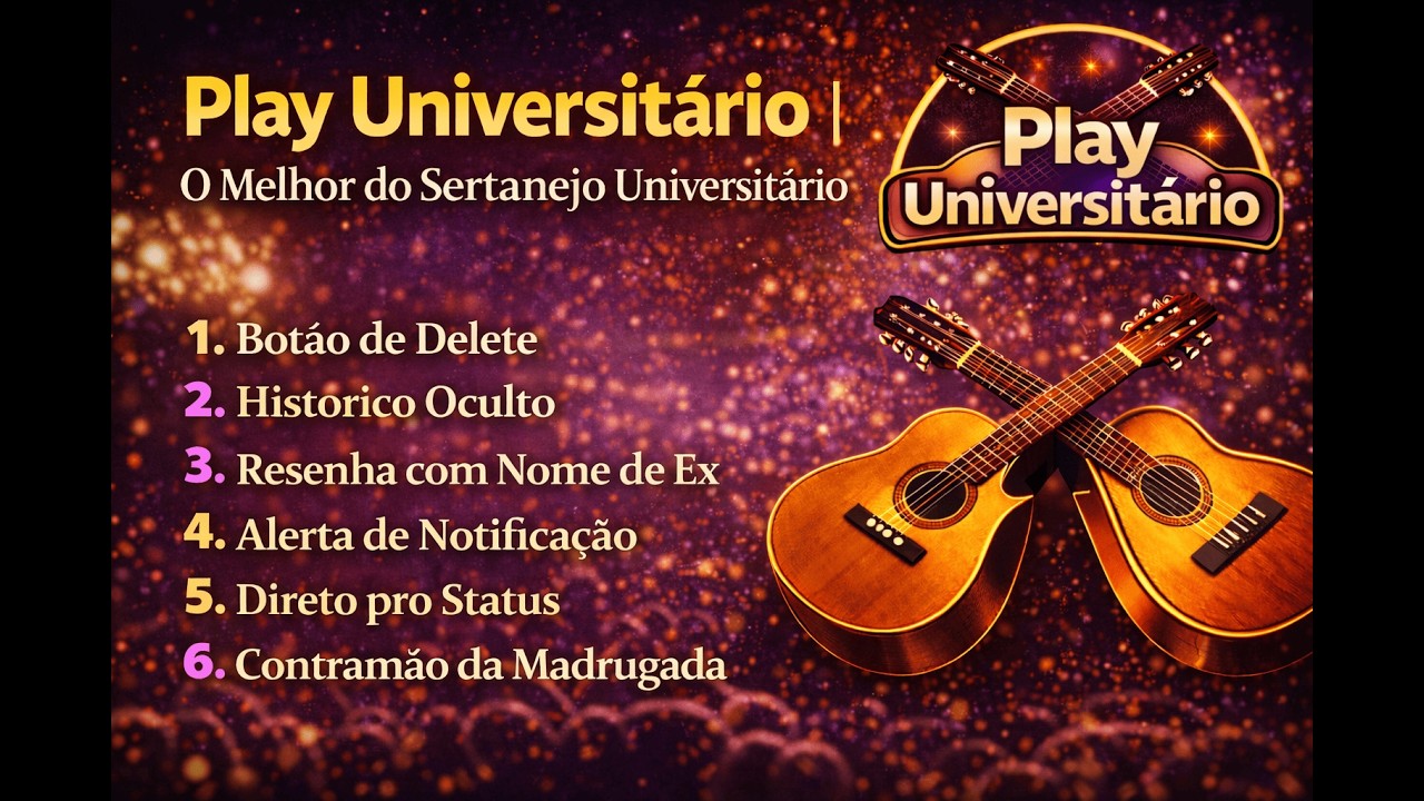 6 Músicas de Sertanejo que não podem faltar na sua Playlist (Lançamento 2026) | Play Universitário