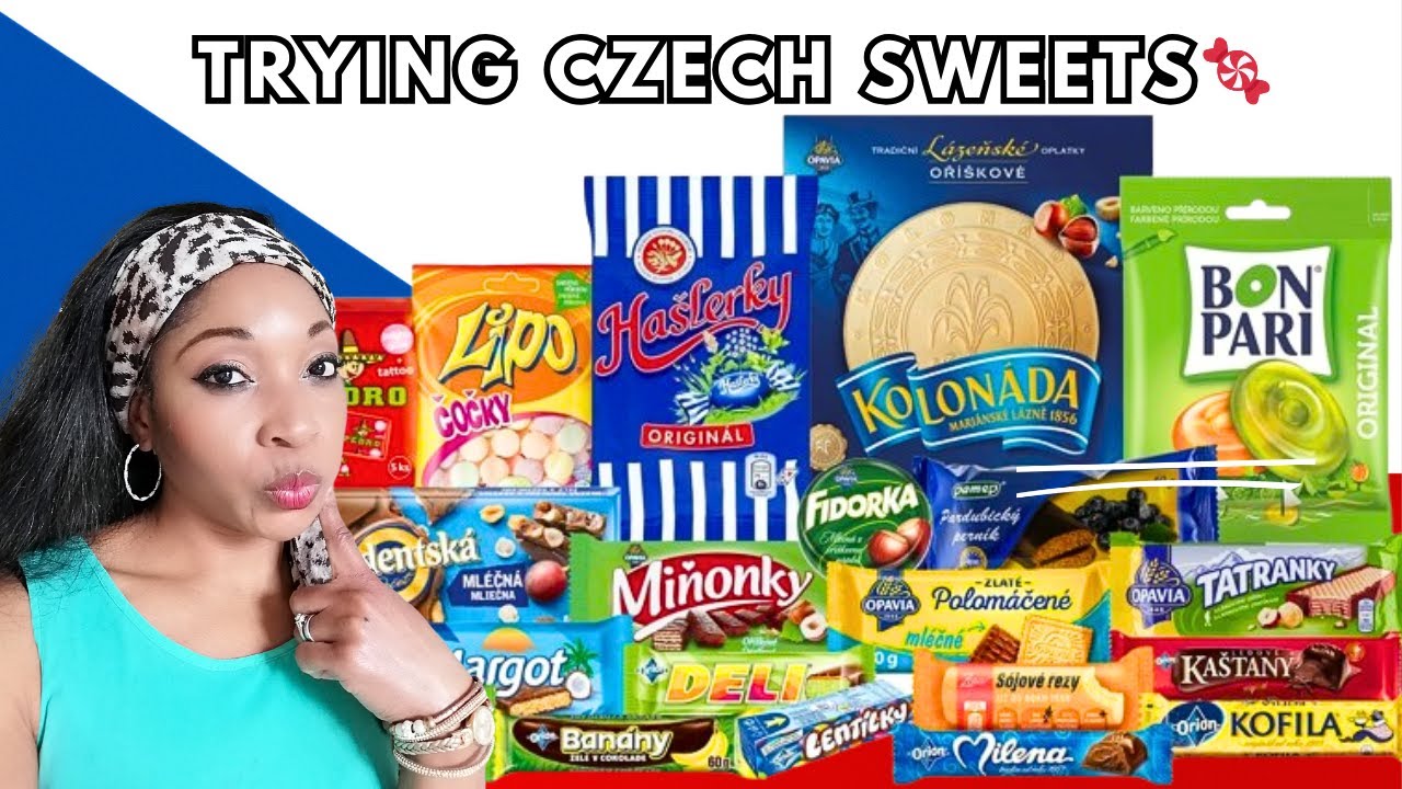 TASTE TASTING CZECH SWEETS // Trying out some Czech sweet snacks