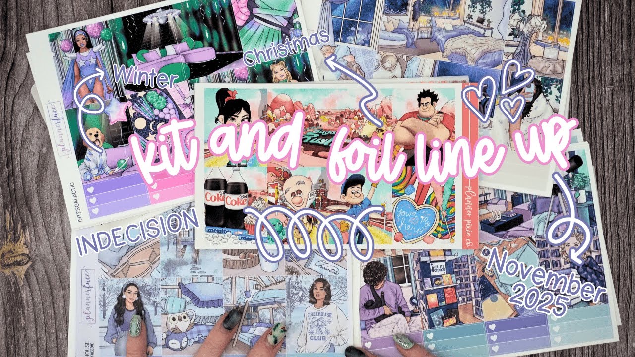 What kits will I choose?! | January Kit Line Up [Plannerface and more]] | January 2026 | AD